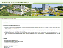 Tablet Screenshot of apartament.kampra.pl